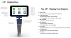 4.5-inch Video Laryngoscope Reusable Sterilizable Blades Touch screen color