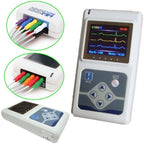 TLC9803 3 Channels ECG Holter Recorder, EKG Dynamic ECG Monitor System