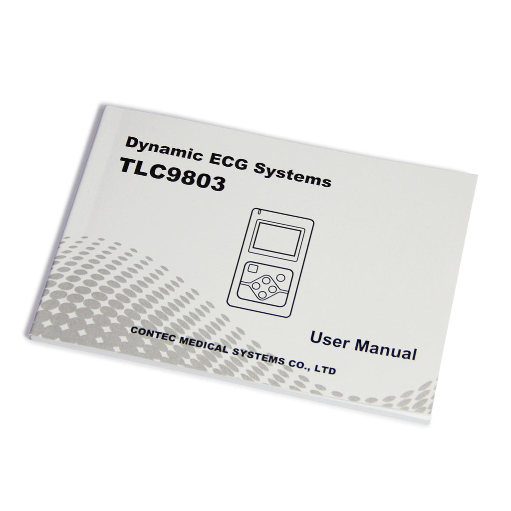 TLC9803 3 Channels ECG Holter Recorder, EKG Dynamic ECG Monitor System