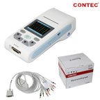 Touch Screen ECG90A Single Channel 12 Leads USB Software Printer EKG ECG Machine
