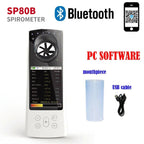 Handheld  SP80B Spirometer-Bluetooth Enabled, Lung Capacity Tester w/ Data