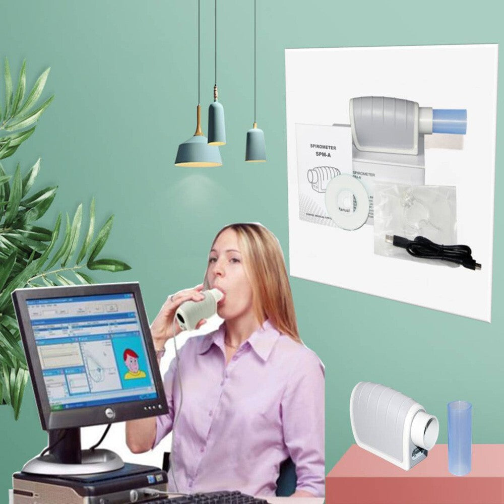 SPM-A Spirometer – Portable Lung Function Tester for Home & Clinical Use