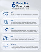 12 Inch Human VET Multiparameters ECG/NIBP/PR/SPO2/RESP/TEMP ICU Patient Monitor