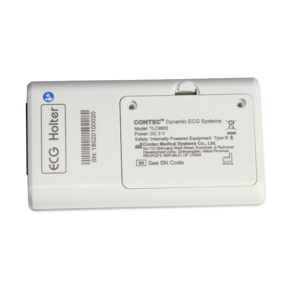 TLC9803 3 Channels ECG Holter Recorder, EKG Dynamic ECG Monitor System