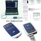 8000G Workstation System, 12 Lead Rest PC Based Portable ECG Machine