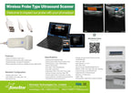 128 Elements Linear Ultrasound Probe with wifi Wireless & USB IOS Adroid Windows