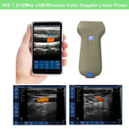 Portable 96E Ultrasound Machine Wireless w/ Color Doppler & Linear Probe