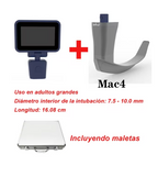 3.5 Inch Touch Screen Video Laryngoscope Laringoscope with 6 Optional Blades