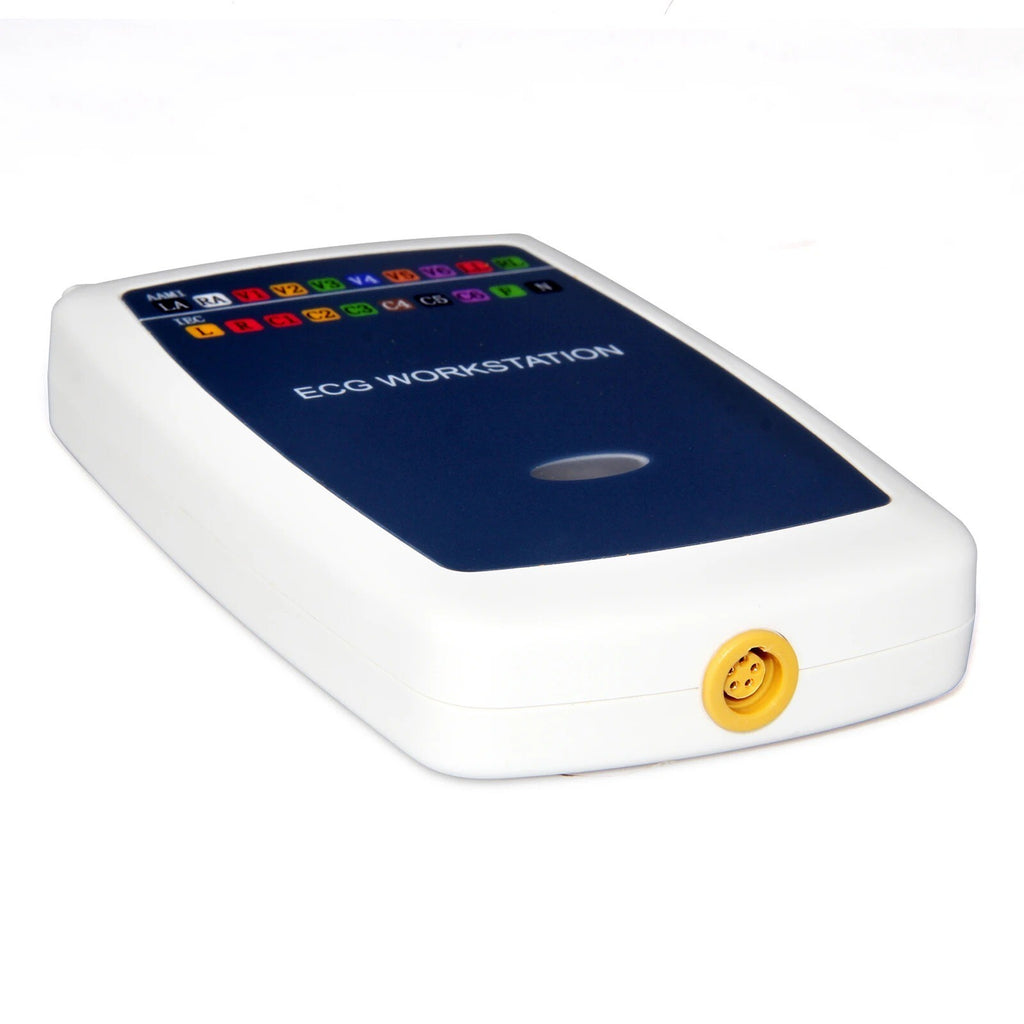 8000G Workstation System, 12 Lead Rest PC Based Portable ECG Machine