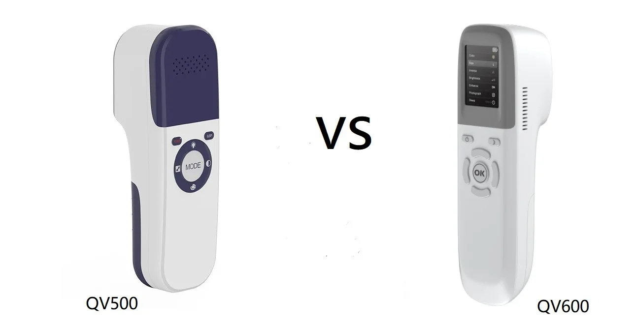 Medical Vein Finder QV-600-Newborn & Adult Use-Real-Size Adjustable Vein Viewer