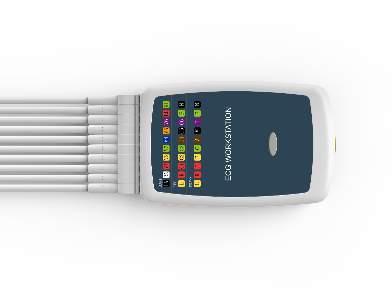 8000G Workstation System, 12 Lead Rest PC Based Portable ECG Machine