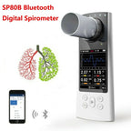 Handheld  SP80B Spirometer-Bluetooth Enabled, Lung Capacity Tester w/ Data