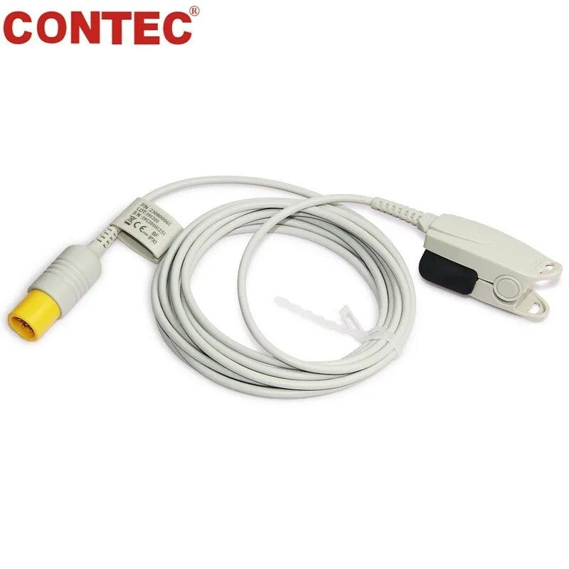 CONTEC Patient Monitor Human 8" Vital Sign Monitor ECG NIBP RESP SPO2 PR TEMP