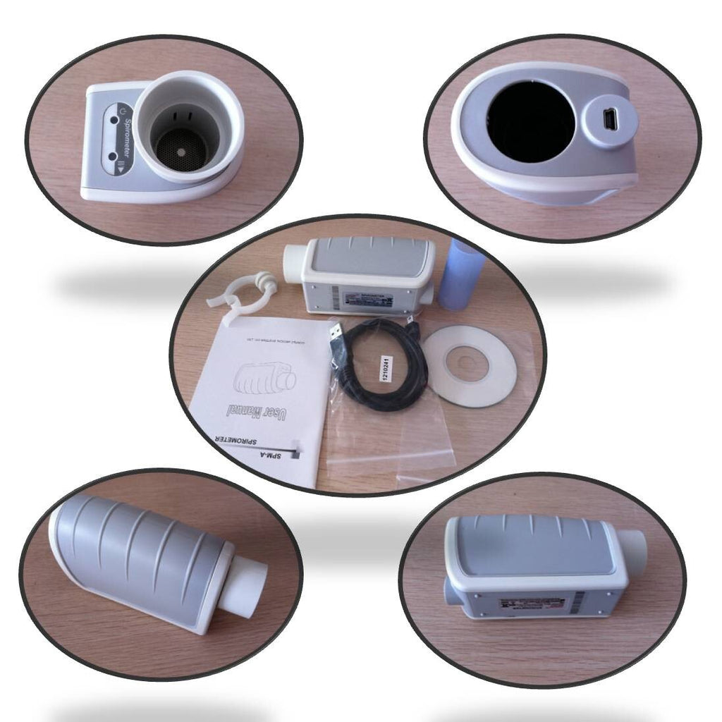 SPM-A Spirometer – Portable Lung Function Tester for Home & Clinical Use