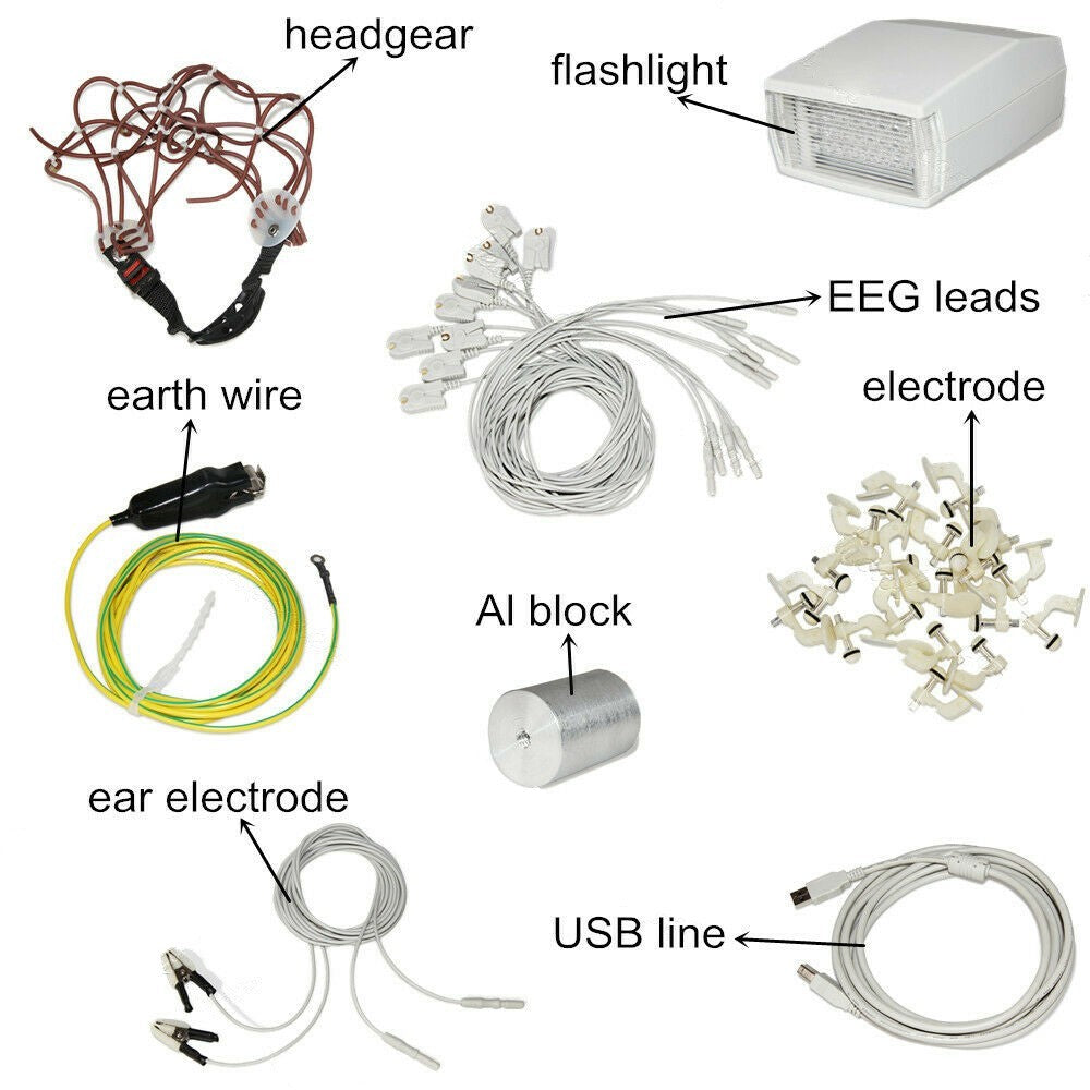 KT88-3200 32-Channel Digital EEG Machine w/ Brain Mapping Software