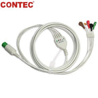 CONTEC Patient Monitor Human 8" Vital Sign Monitor ECG NIBP RESP SPO2 PR TEMP