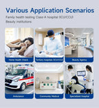 12 Inch Human VET Multiparameters ECG/NIBP/PR/SPO2/RESP/TEMP ICU Patient Monitor