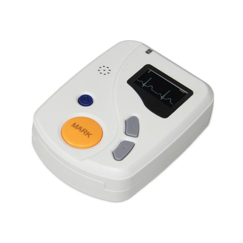 TLC6000 12-Lead Holter Monitor - 24hr ECG Recorder for Cardiac Rhythm Analysis