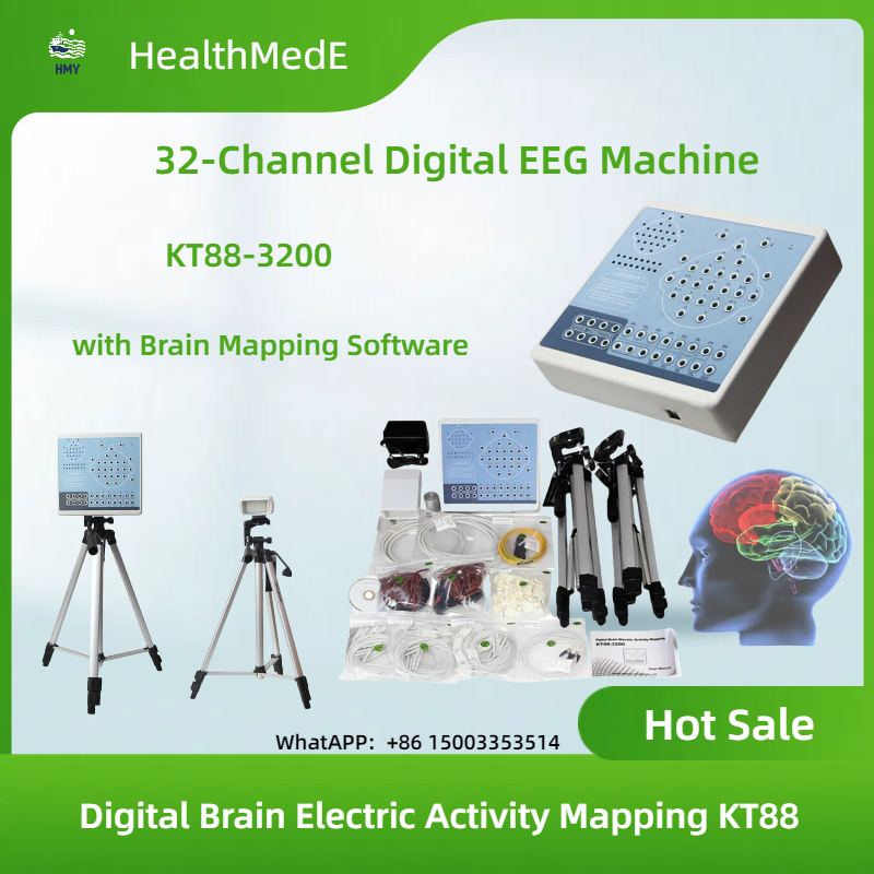 KT88-3200 32-Channel Digital EEG Machine w/ Brain Mapping Software