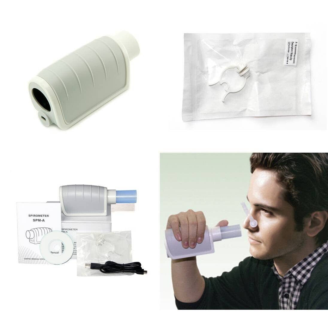 SPM-A Spirometer – Portable Lung Function Tester for Home & Clinical Use