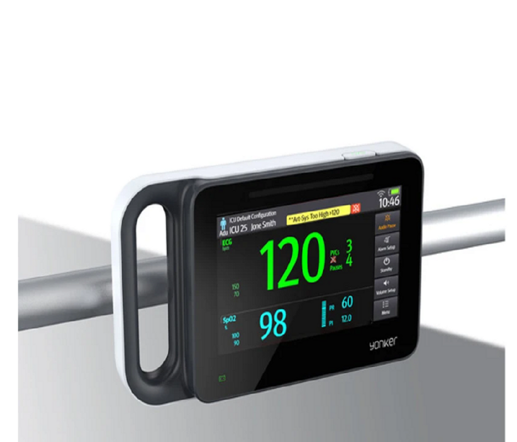 7in Touch Screen Patient Monitor - Portable Multi-Parameter Vital Signs